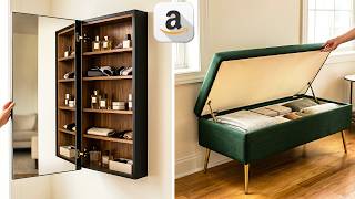 65 AMAZON FINDS for TINY Apartments | Smart Space Saving Furniture Ideas