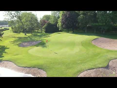 Golf De Vittel Ermitage - drone aerial video - Mont Saint-Jean - hole#04