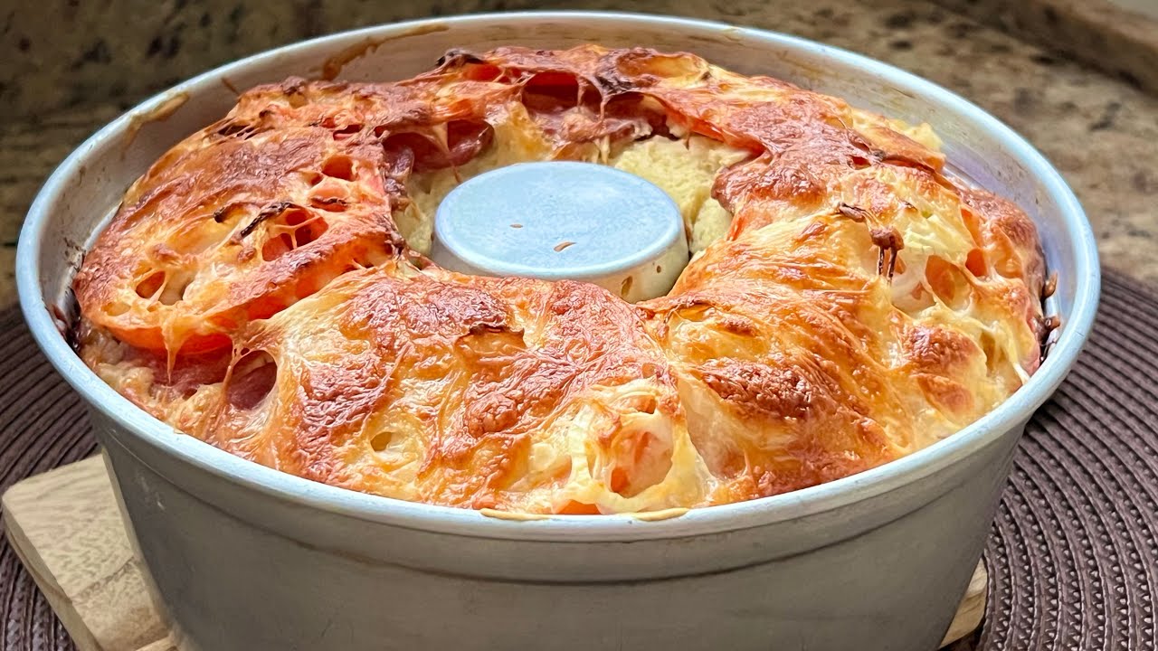 O CHEIRO VAI INVADIR SUA CASA! ESSA TORTA É A MELHOR OPÇÃO PRA FAMÍLIA! DELICIOSA E FÁCIL