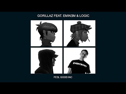Gorillaz - Feel Good Inc ft. Logic, Eminem (MASHUP)