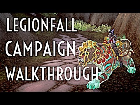 WoW Guide - Quickly obtaining your Class Mount - Legionfall Campaign Walkthrough
