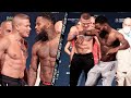 IVAN BARANCHYK GOES GANGSTA ON MONTANA LOVE & NEARLY PUSHES HIM OFF STAGE AT FINAL WEIGH IN!