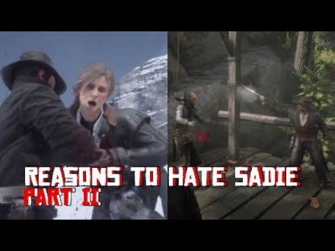 Red Dead Redemption 2 | Reasons to hate Sadie Adler Part 2