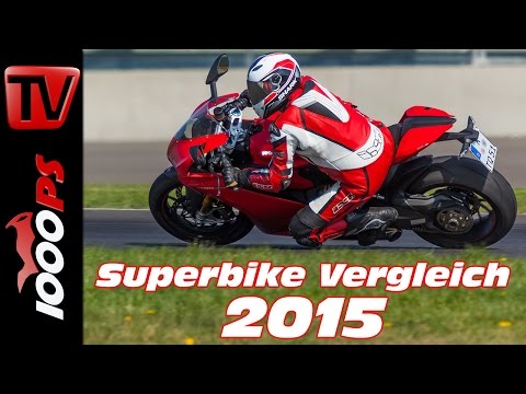 Ducati 1299 Panigale S Test 2015 - 1000cc Vergleich | Bestes Superbike?