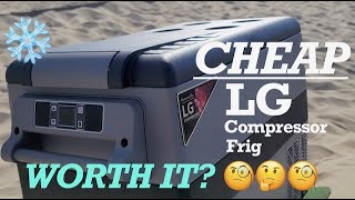 Cheap LG Compressor Refrigerator Alpicool CF45-LG / Unboxing and Initial Impressions!