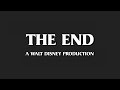 The End A Walt Disney Production 1962 Version 1