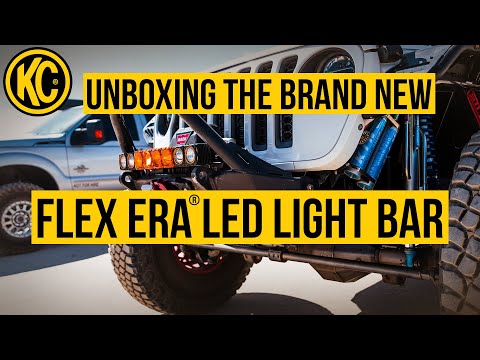 Everything You Need to Know about the KC HiLiTES® FLEX ERA® LED Light Bar
