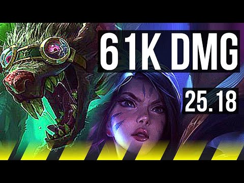 TWITCH & Seraphine vs KAI'SA & Leona (ADC) | 9k comeback, 61k DMG | EUW Master | 25.18
