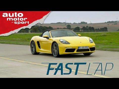Porsche 718 Boxster S: Käfer-Sound mit Porsche-Speed - Fast Lap | auto motor und sport