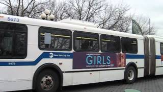 preview picture of video 'Bx19 bus at West 145th Street and Riverside Drive'
