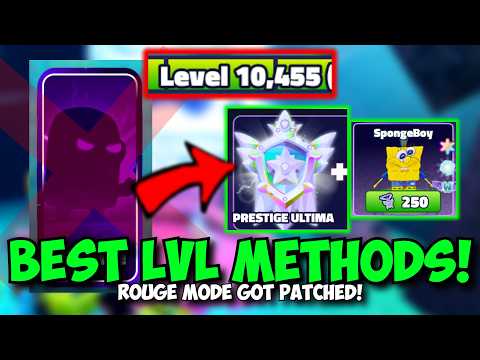 (ROGUE PATCHED!) NEW BEST LEVEL & PRESTIGE ULTIMA METHOD in Spongebob TD!