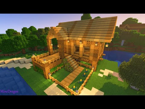 MineDragos - Tutorial Minecraft Wooden House Building | Easy and Informative Construction Guide #2