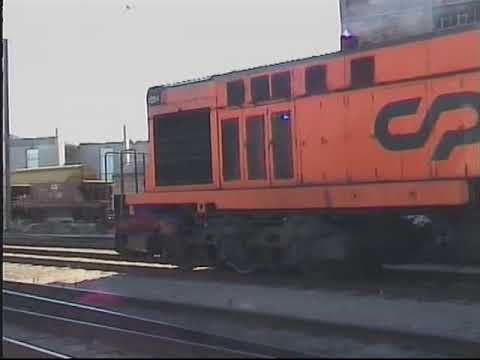 Movimentos de diversos comboios no Entroncamento num Sábado - 04 Oct 2008