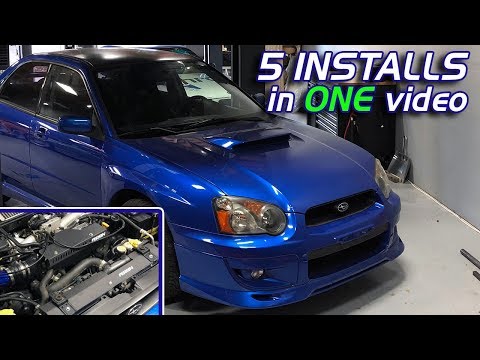 INSTALLING 5 WRX MODS THAT CLEAN UP YOUR ENGINE BAY! (PERRIN)