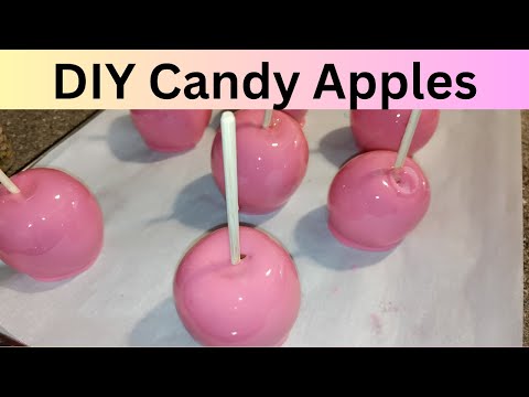DIY Candy Apple Mixture / Peach and Watermelon Colors