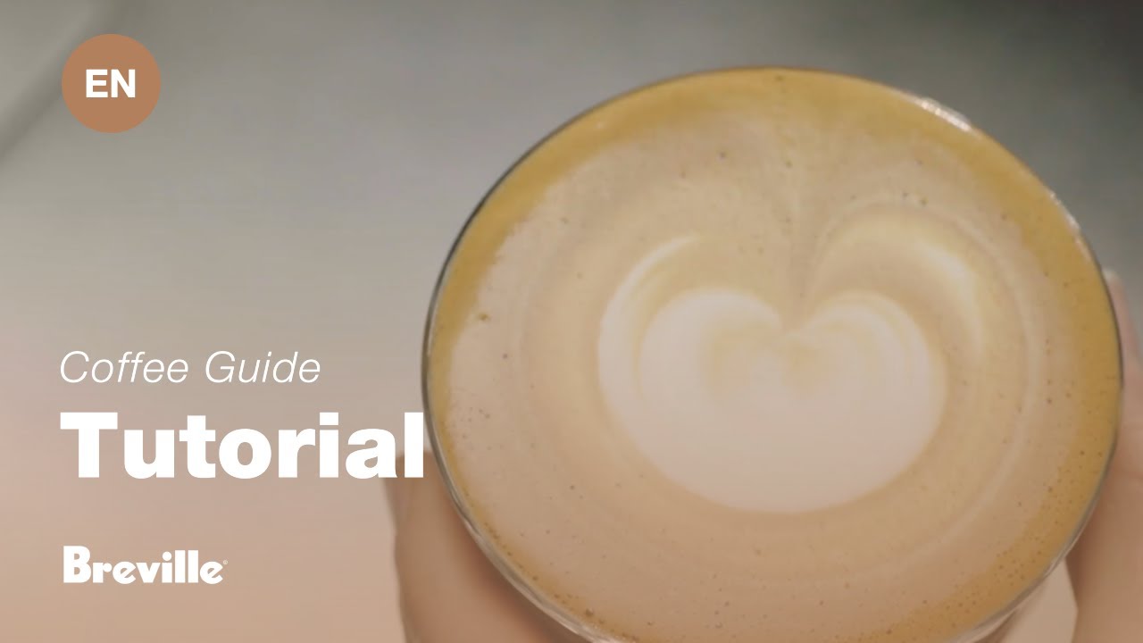 How to create latte art: the dot