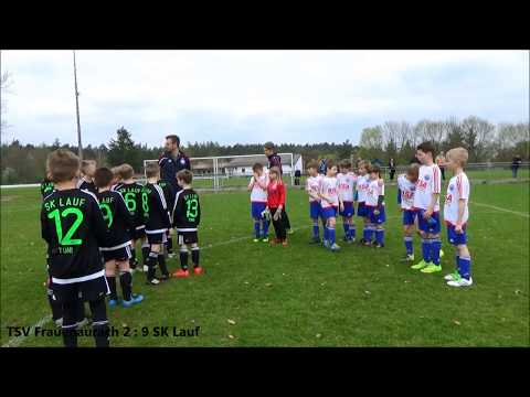 08.04.2017 TSV Frauenaurach - SK Lauf (2:9) (F1/U9) Highlights - HD
