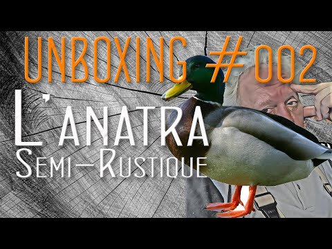 Unboxing d'une pipe L'anatra semi-rustiquée