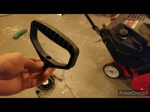 pull rope repair yardman MTD craftsman snowblower