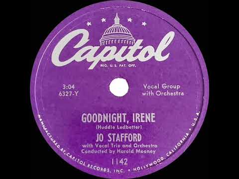 1950 Jo Stafford - Goodnight Irene