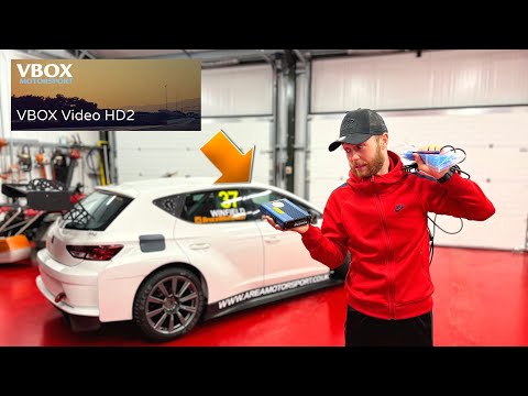 Fitting A Racelogic V Box | Seat Cupra Leon TCR | Race Car | Garage Vlog