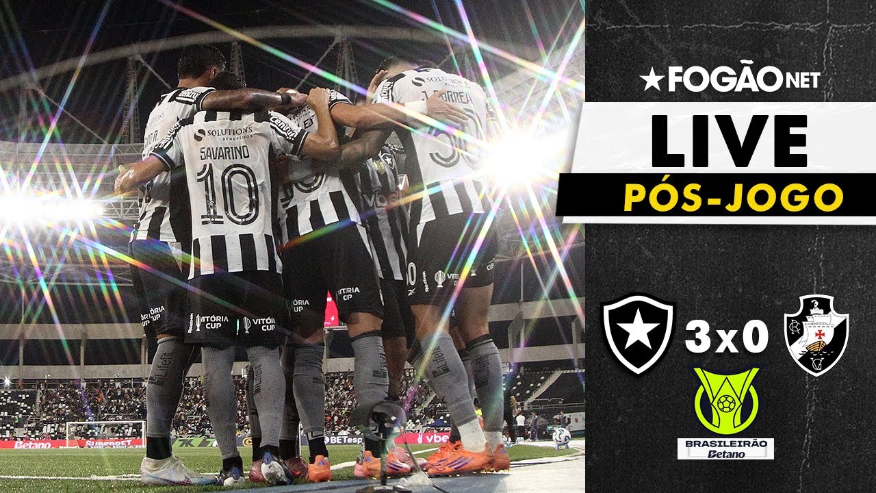 LIVE | Pós-jogo e repercussão da grande vitória do Botafogo sobre o Vasco no Nilton Santos LIVE | Pós-jogo e repercussão da grande vitória do Botafogo sobre o Vasco no Nilton Santos