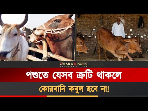 হাট থেকে গরু এনেছেন, কিন্তু কোরবানি কবুল হবে তো?