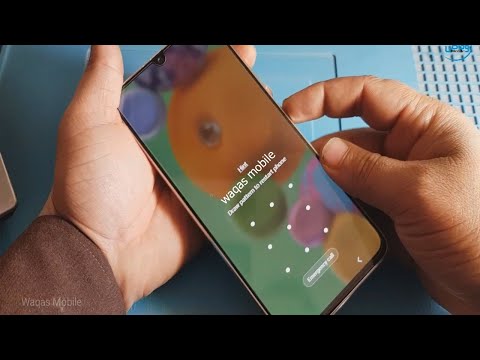 How to Unlock Pattern Lock / Password Pin Lock Samsung Galaxy A90 5G Without PC by waqas mobile