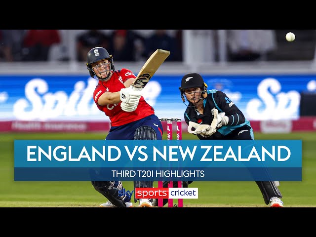Capsey’s STUNNING 67* leads England to victory! | England vs New Zealand | Third T20I Highlights