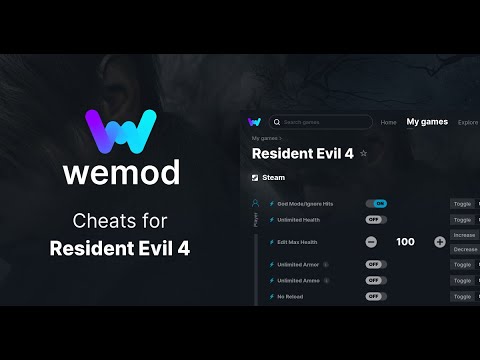 Wemod Trainer Tutorial Resident Evil 4 Remake also works in DLC Separate Ways (God Mode) Cheats