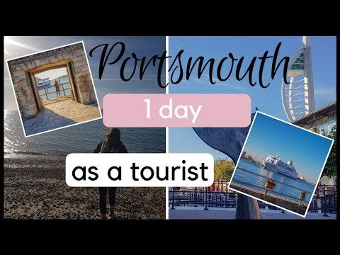 How to spend 1 day in Portsmouth in United Kingdom? - travel vlog
