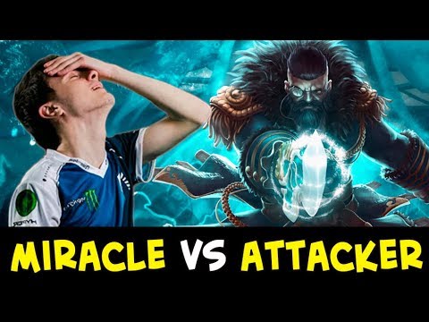 Miracle vs best Kunkka in Dota — Attacker on mid