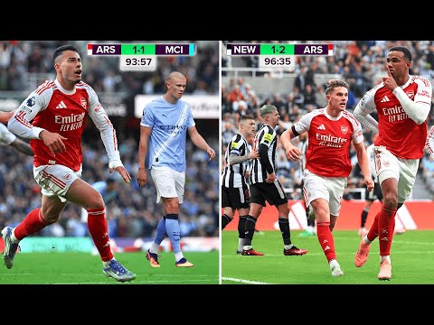 12 Dramatic Arsenal Matches Decided in the Last Minutes