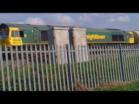 freightliner 66 with new lights