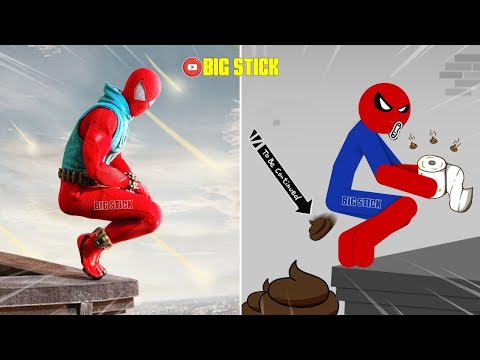 Ultimate Stickman Fall Compilation | Hilarious Moments