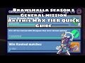 Brawlhall season 5 General Mission Artemis MAX TIER QUICK Guide