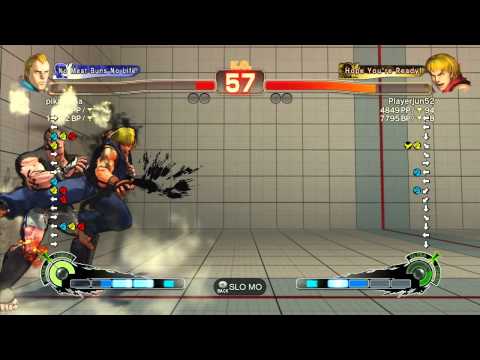 SSF4 AE: pikagoma (Abel) vs Playerjun52 (Ken) - Ranked Match (720p HD)