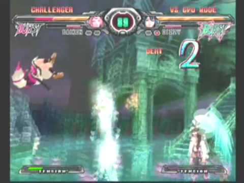 Guilty Gear AC Plus - Baiken vs Dizzy