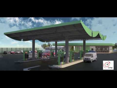Akaryakıt İstasyonu Animasyonu 2