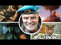 Metro Exodus ALL ENDINGS Including DLC Good Endings Bad Endings