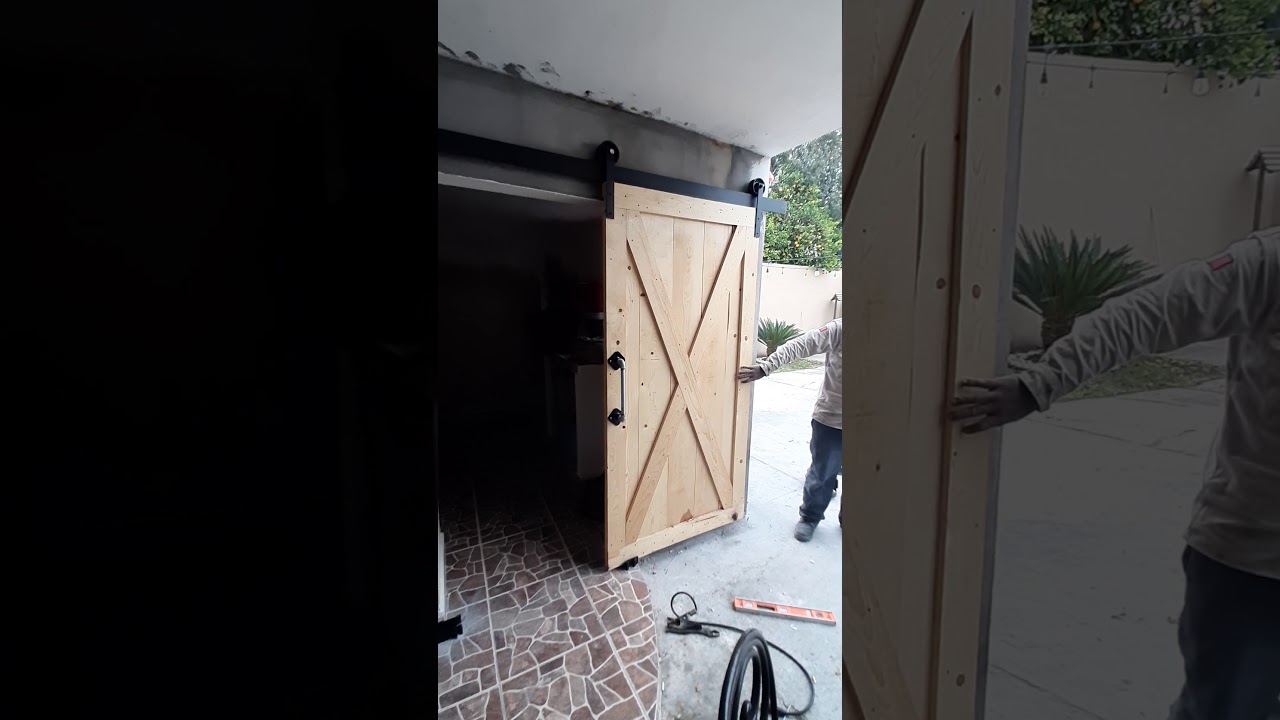 puerta rustica madera