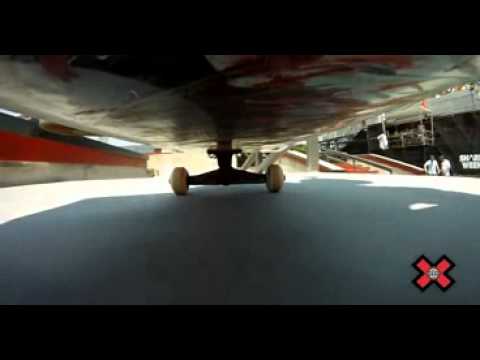 GoPro HD  Ryan Sheckler Skateboard Street Flashback   X Games 17