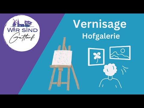 Vernissage in der Hofgalerie Gettorf