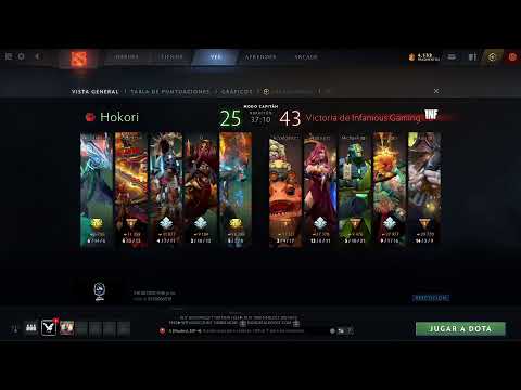 Movistar Liga Pro Gaming Season 6 | Infamous Gaming vs Hokori Bo2