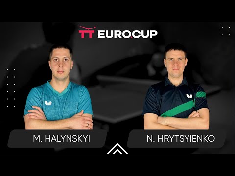 10:20 Mykola Halynskyi - Nazarii Hrytsyienko 02.10.2024 TT Euro.Cup Ukraine Elite. TABLE 3