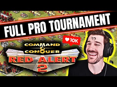 🔴5 Pros + 1 Map + $100 Cash! - Red Alert 2: Pro 1v1 Tournament (Command & Conquer: Yuri's Revenge)