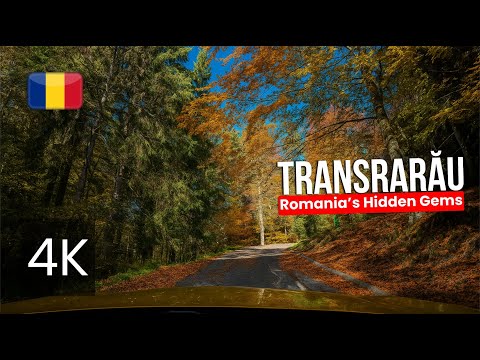 🚗 Einer der schönsten Straßen Rumäniens 🇷🇴 Transrarău im Herbst | 4K ASMR Road Trip (Keine Musik)
