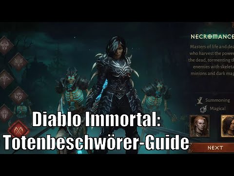 Viel Schaden und viele Monster: Der Totenbeschwörer-Guide für Diablo Immortal - Der General-Build