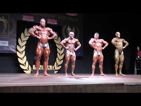 Comparisons – Men Professional - NABBA European Championship 2019