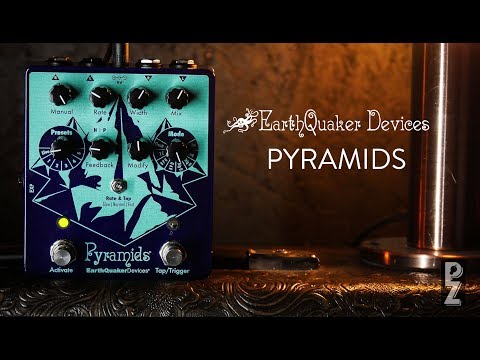 EarthQuaker Devices Pyramids Flanger Demo (in Mono AND Stereo - Headphones please)